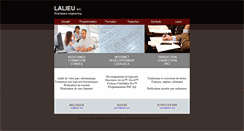 Desktop Screenshot of lalieu.com